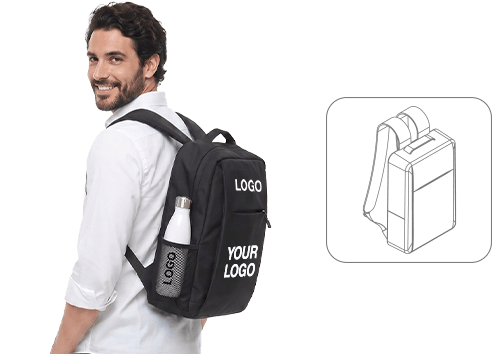 Branded Rucksacks Custom Branded Backpacks - Branded & Delivered from just 7 Days!