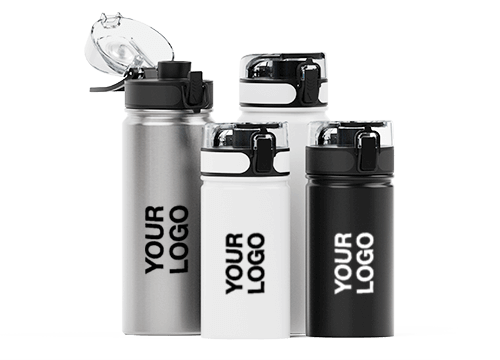 Aqualok Metal - Metal Water Bottles with Logo