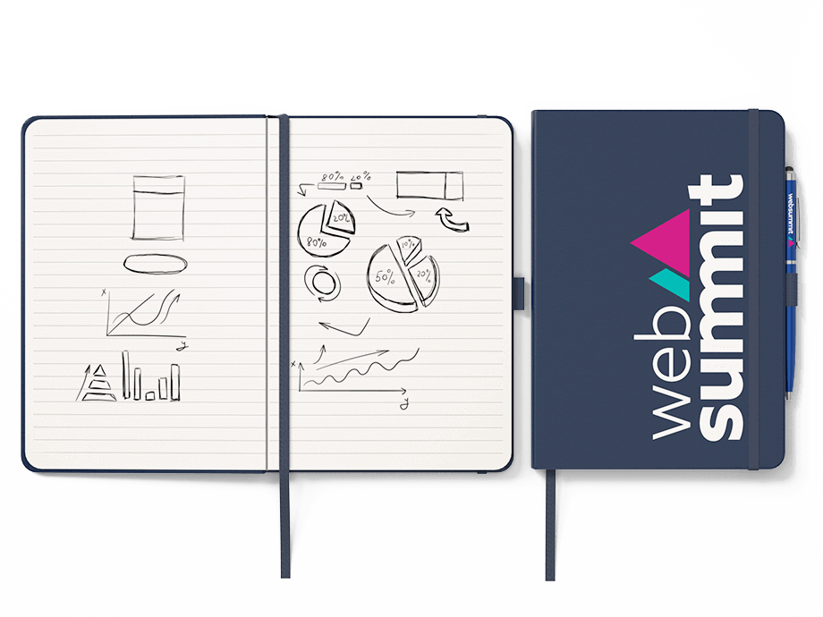 Branded Notebooks with Logo, Draft