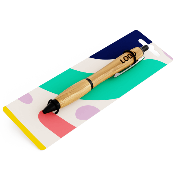 Contour - Custom Bamboo Pens with Logo