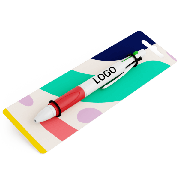 Quad - Branded Promotional 4 Color Pens