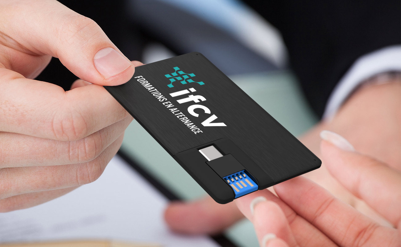 Alloy Duo - Business Card Flash Drive gallery thumbnail