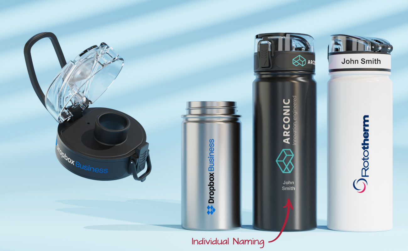 Aqualok Metal Water Bottle