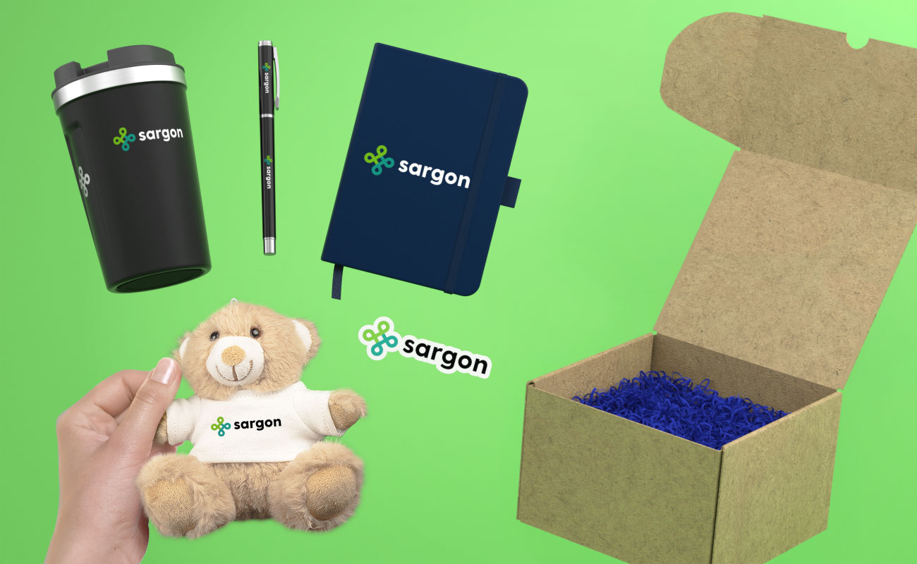 Example Merch Pack Box Customized Promotional Merch Packs, Bear Box M Merch Pack