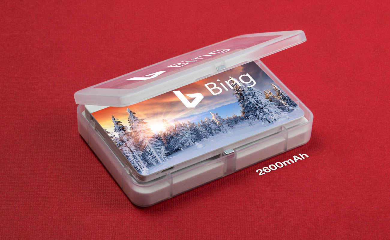 Card - Personalised Card Portable Charger gallery thumbnail