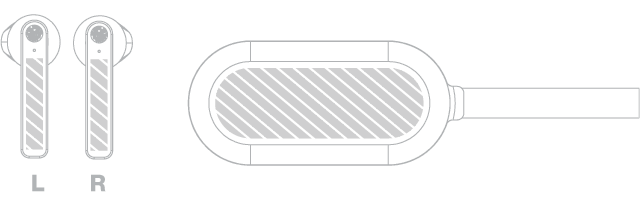 Bluetooth&reg; Earphones Screen Printing