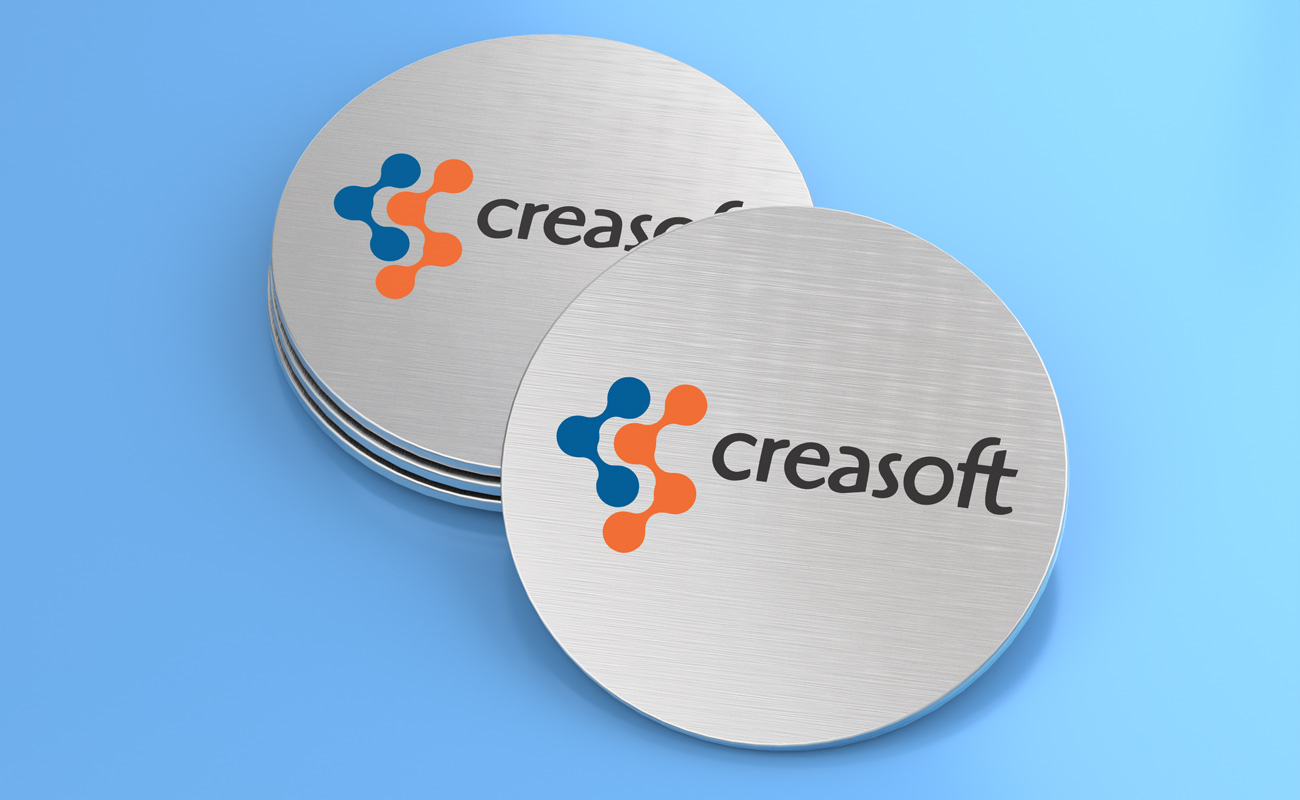 Disc - Custom Promotional Aluminum Coasters gallery thumbnail
