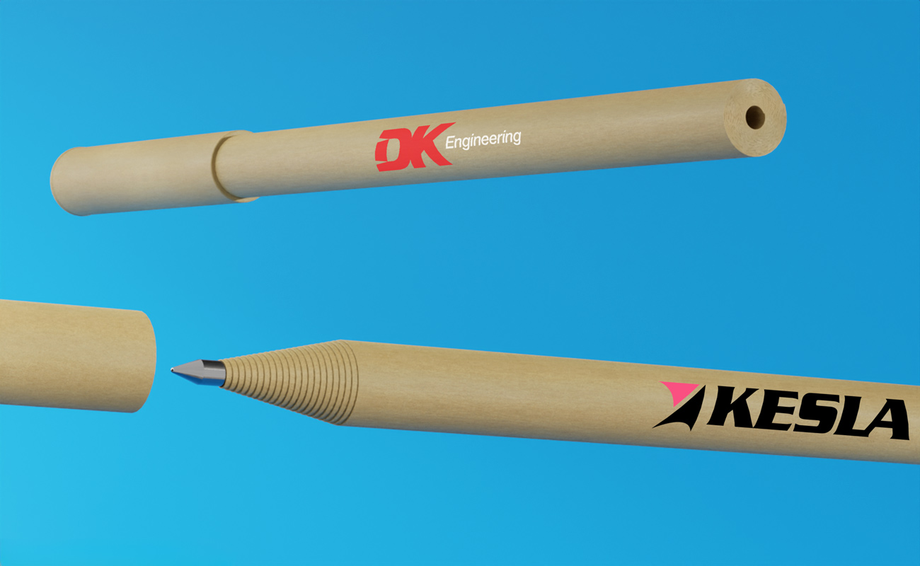 Earth - Custom Cardboard Pens gallery thumbnail