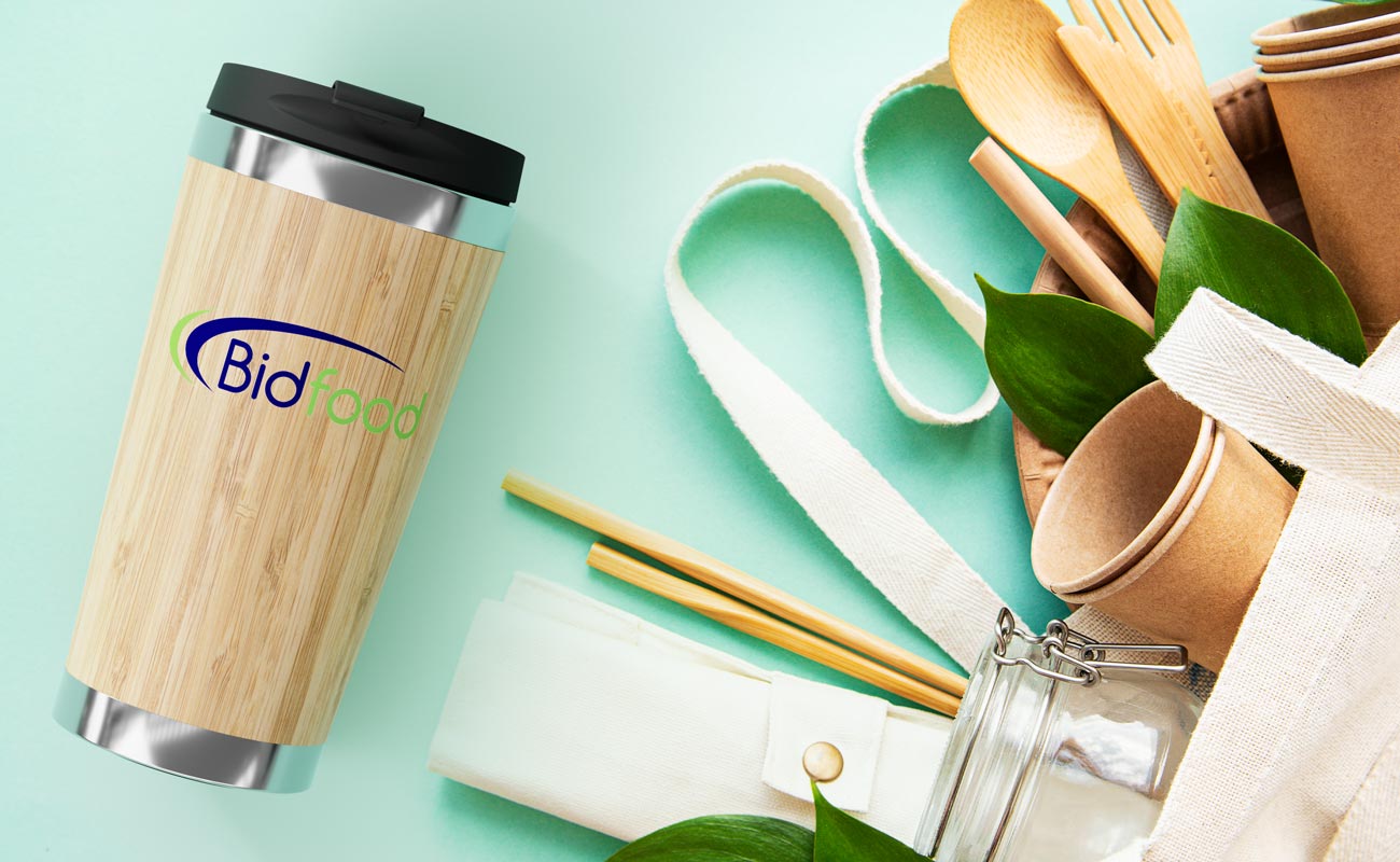 EcoSip - Branded Bamboo Travel Mug gallery thumbnail