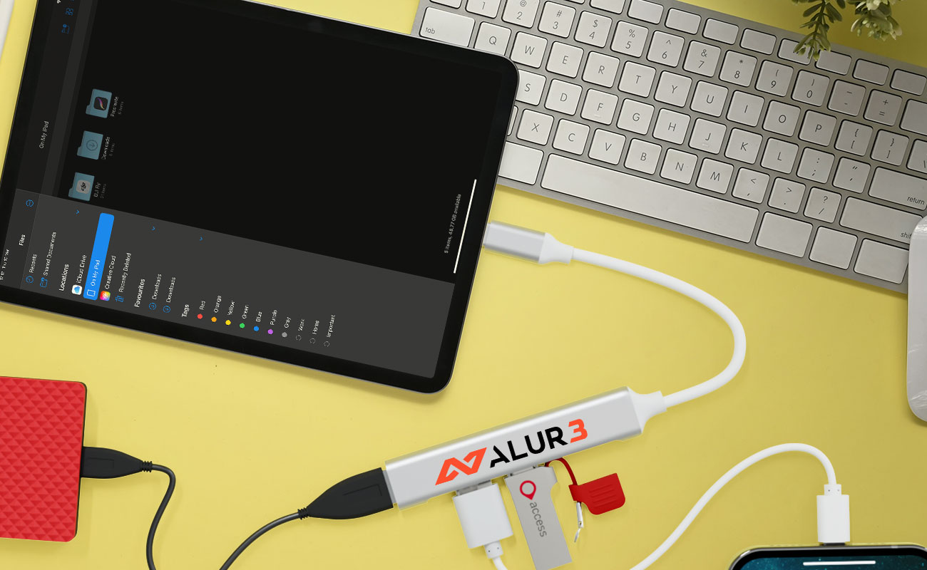 Custom USB Hub 4 in 1, Expand