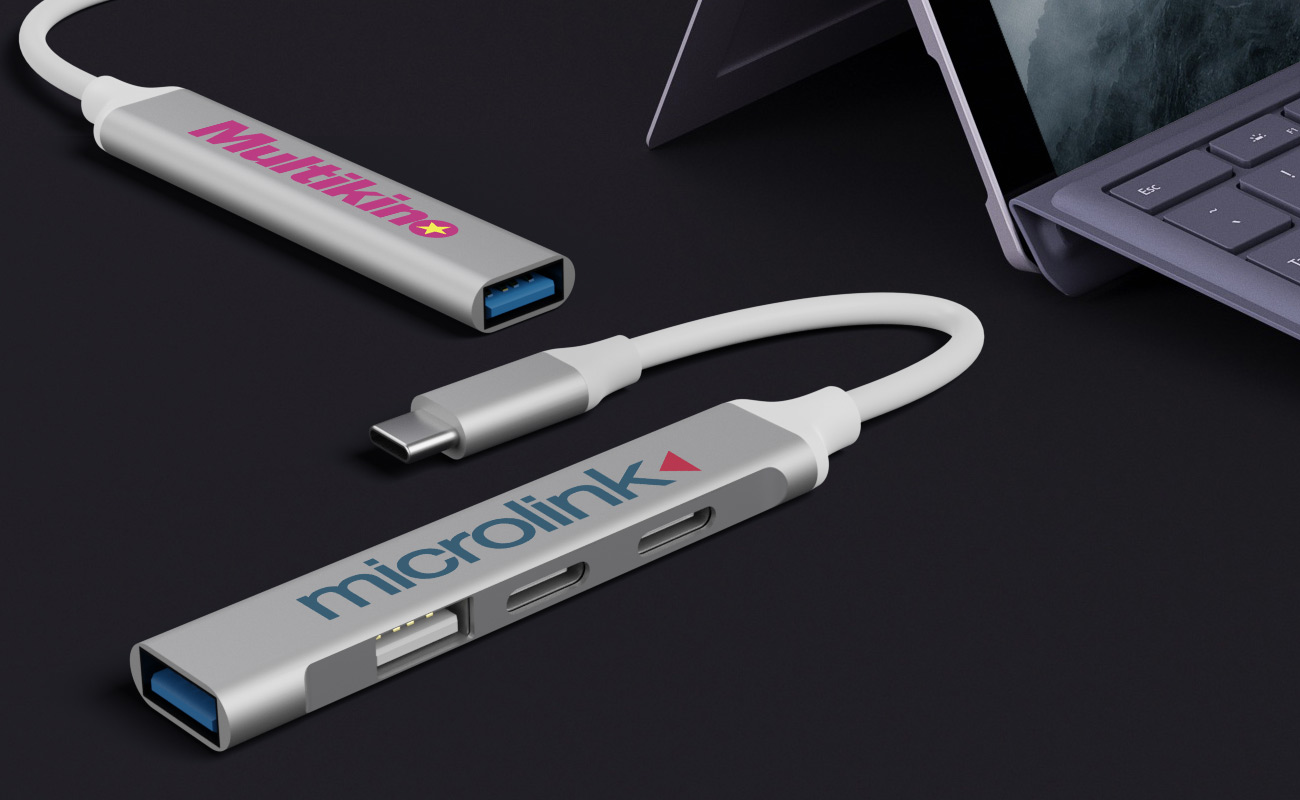 Custom USB Hub 4 in 1, Expand