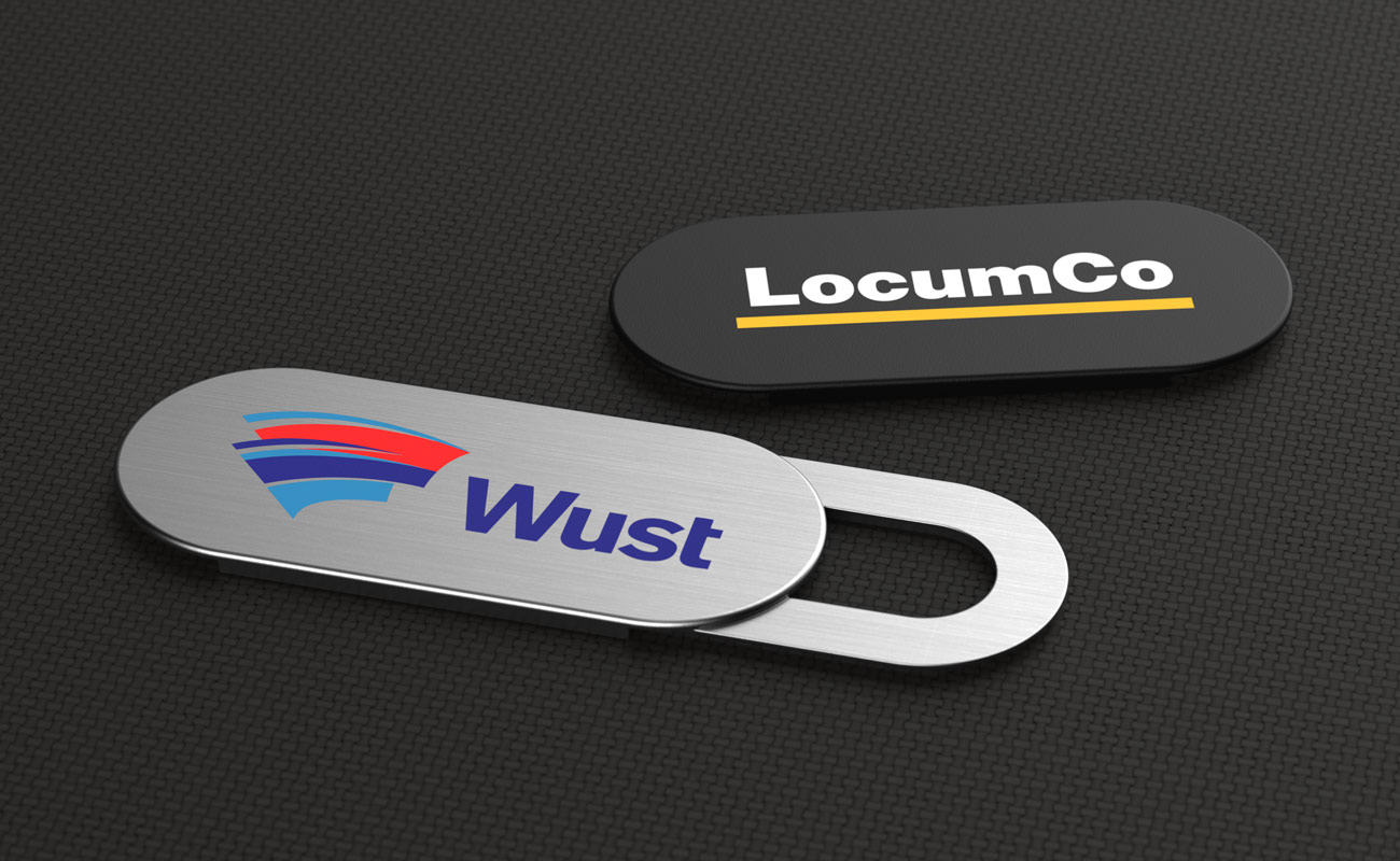 Branded Logo Webcam Covers