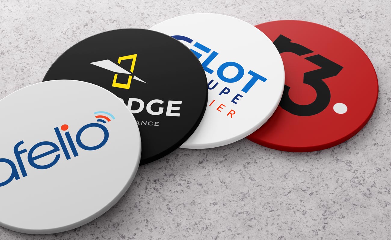 Gummy - Personalized Promotional Coasters gallery thumbnail