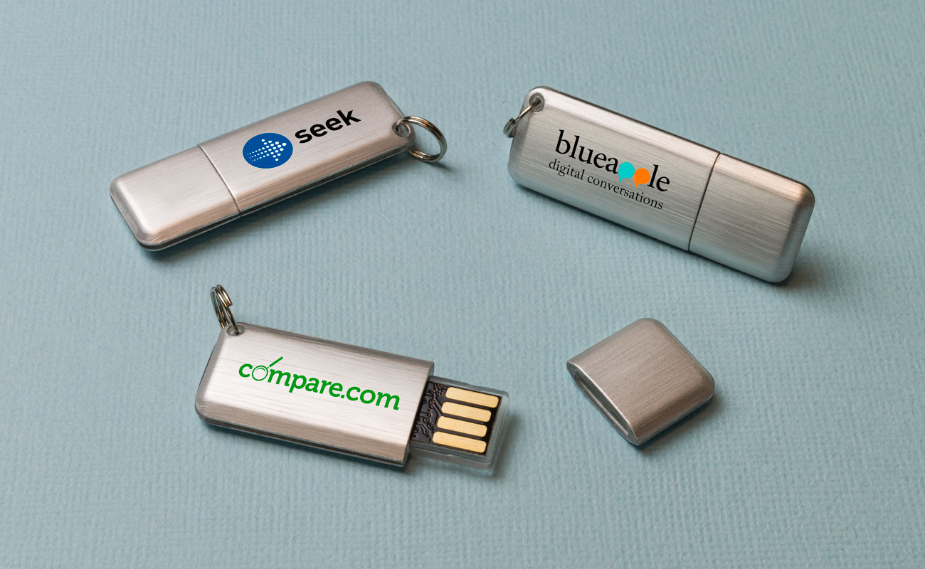 Halo - Personalized USB Flash Drives with LED Light gallery thumbnail