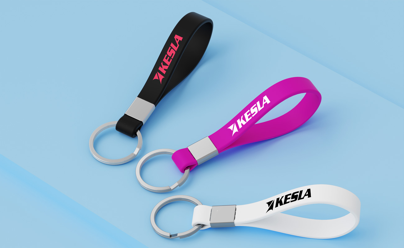Jangle - Branded Silicone Keyrings with Logo gallery thumbnail