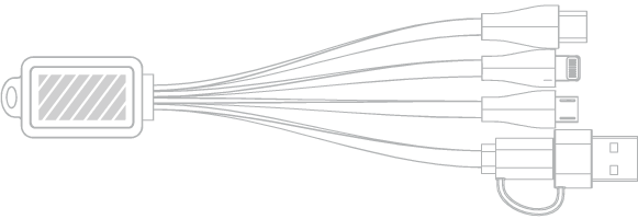 Keyring Cable
 Screen Printing