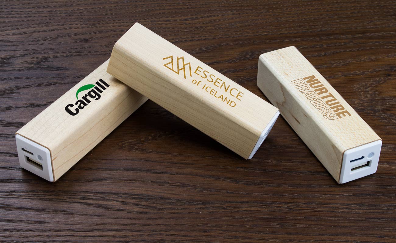 Maple - Personalized Portable Charger gallery thumbnail