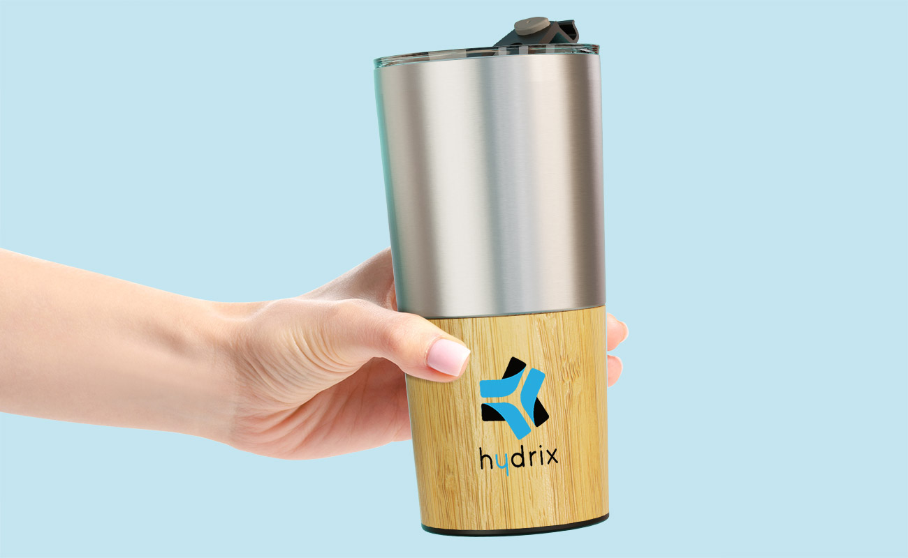 Metro Bamboo - Branded Bamboo Travel Mug gallery thumbnail