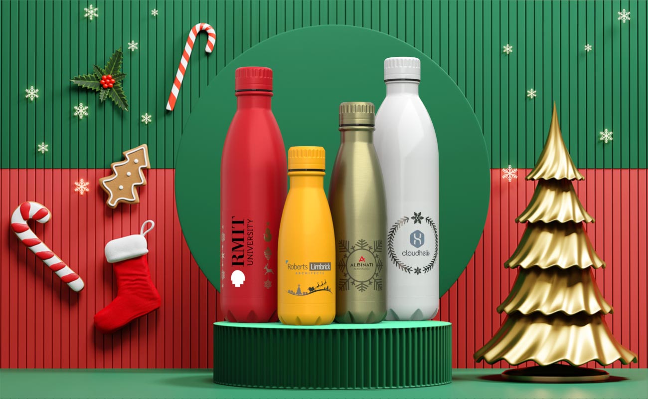 Branded Water Bottles, Nova Christmas