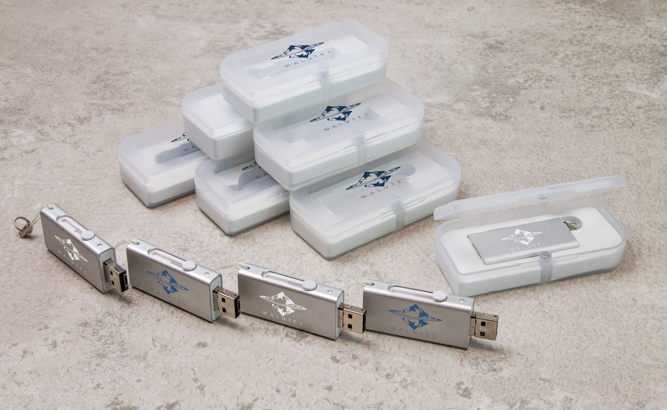 Slide - Custom Flash Drive With USB-C gallery thumbnail