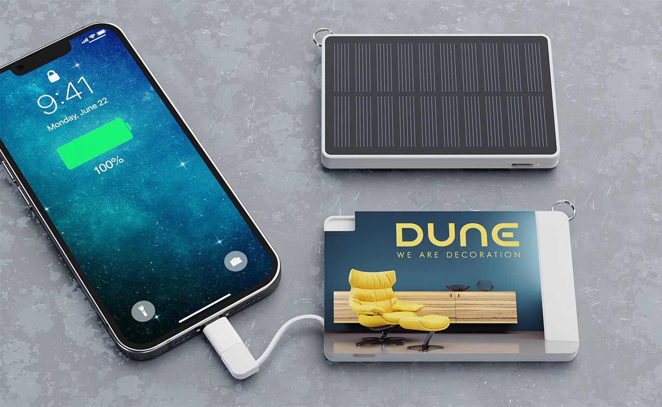 Branded Solar Power Bank, Solar Card