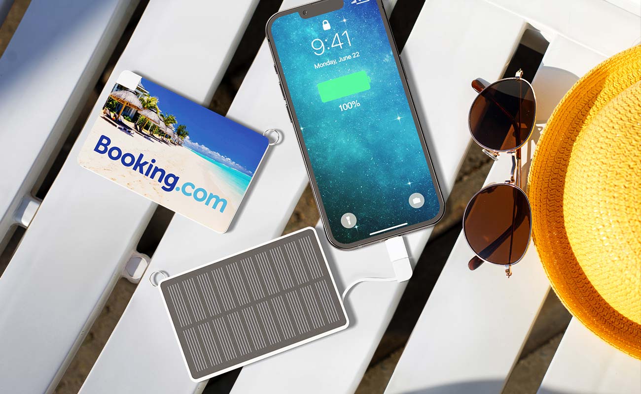 Custom Solarcards Custom Solar Powered Power Bank, Solar Card