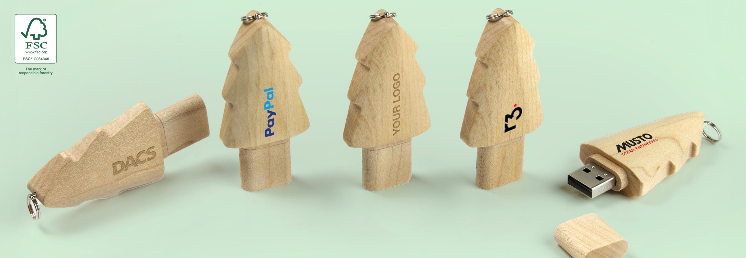 Custom Thumb Drives, Tree