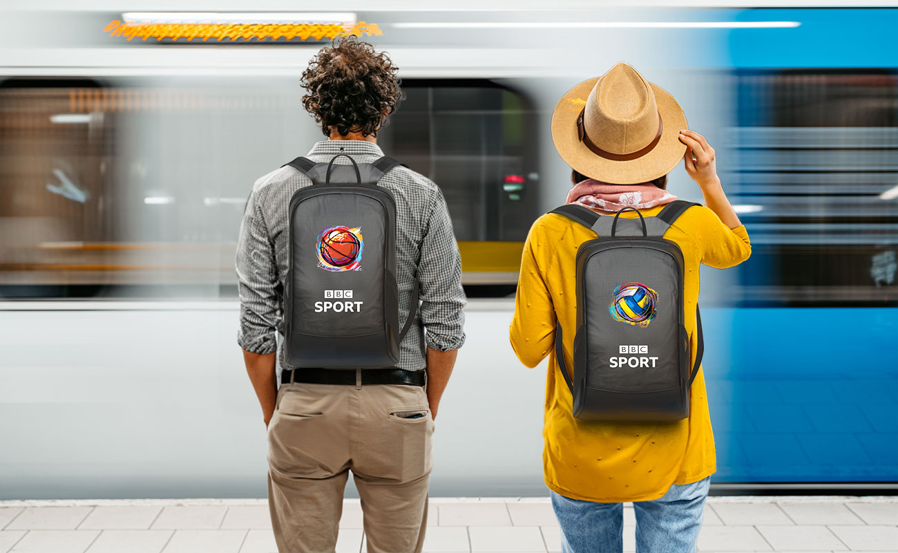 Trip - Printed Backpack gallery thumbnail