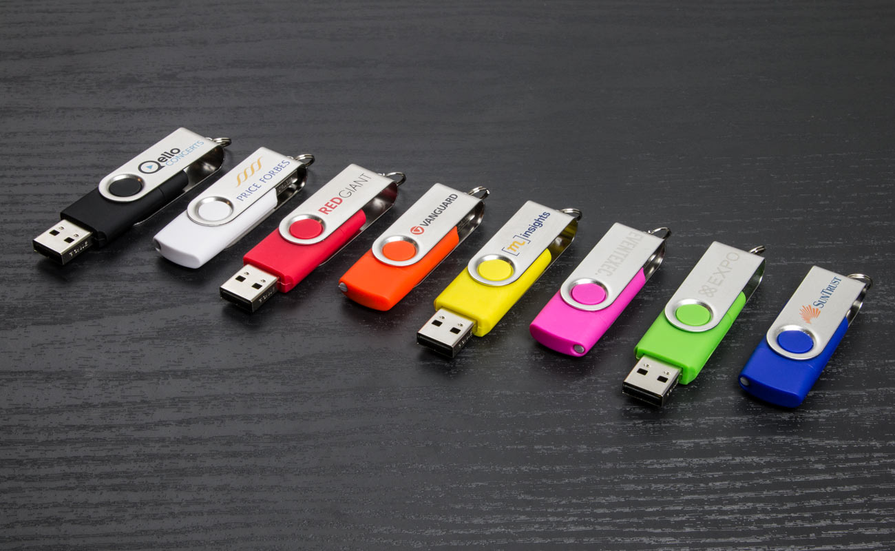 Twister Go - Custom Flash Drives With USB-C gallery thumbnail