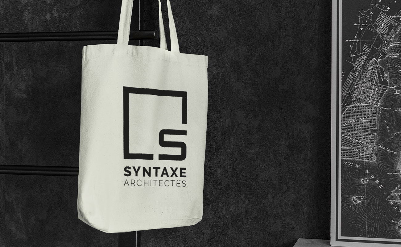 Weave - Printed Cotton Tote Bag gallery thumbnail