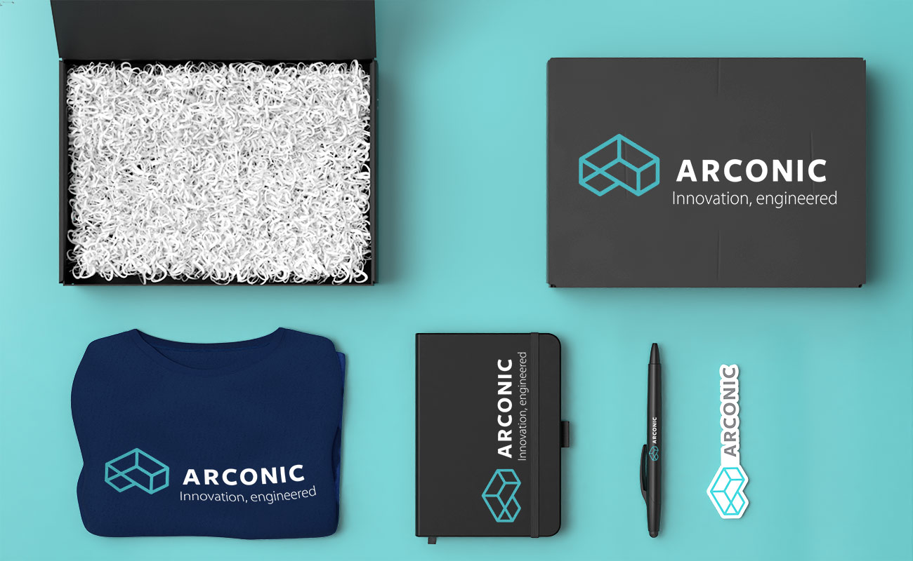 Merch Packs with Logo, Welcome M Merch Pack